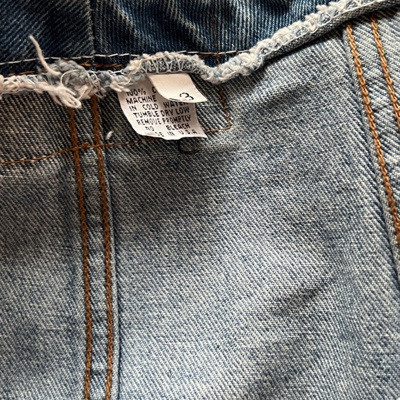 VINTAGE BAXIS DENIM SKIRT - Picture 9 of 9
